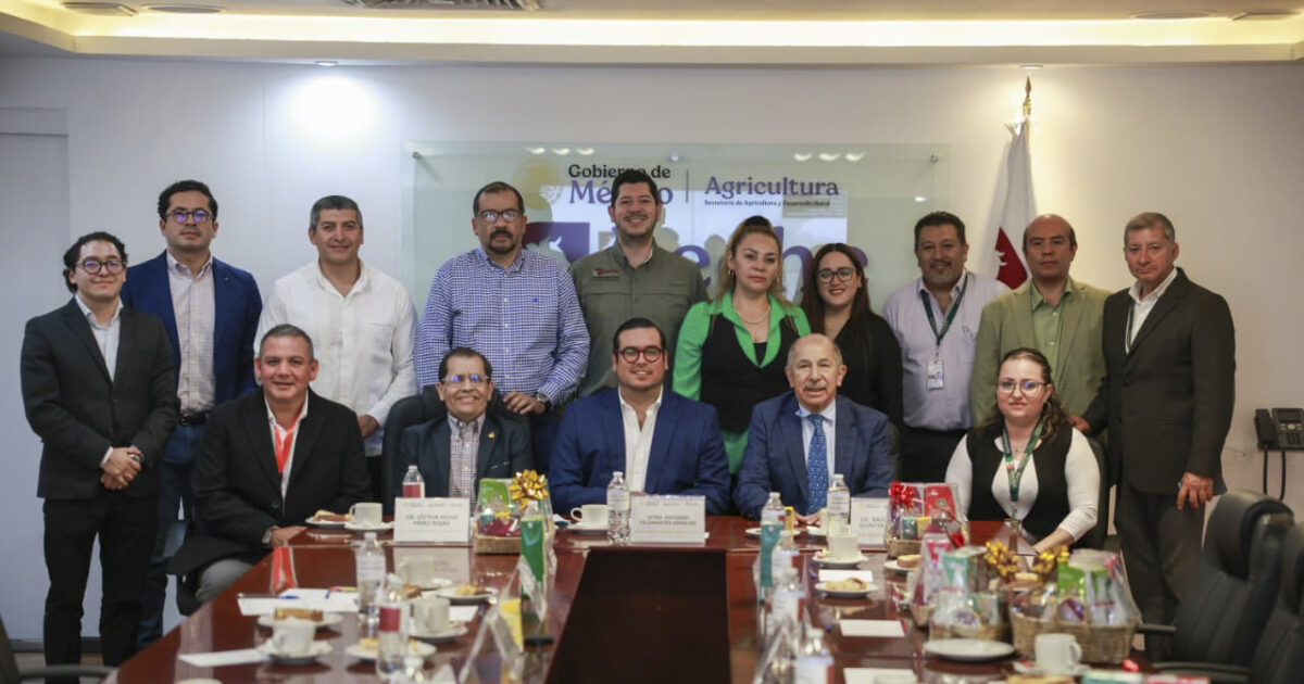 Reunión institucional para el convenio de Leche para el Bienestar e Inafed