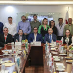 Reunión institucional para el convenio de Leche para el Bienestar e Inafed