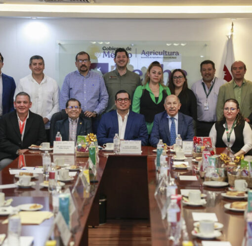 Reunión institucional para el convenio de Leche para el Bienestar e Inafed