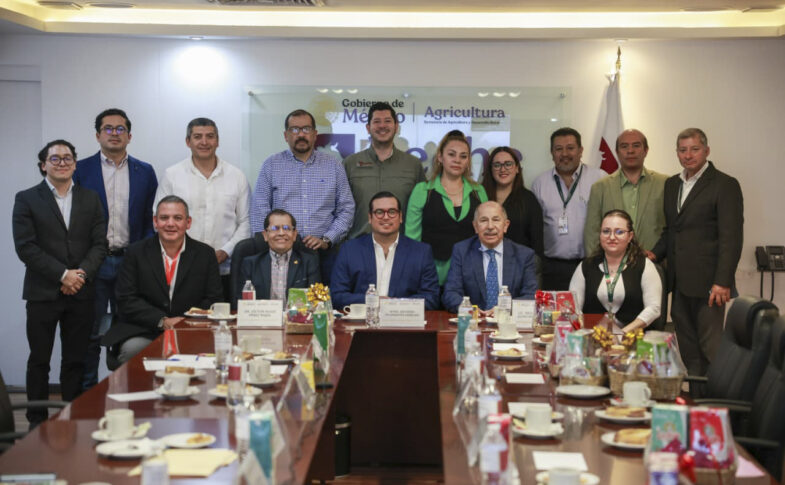 Reunión institucional para el convenio de Leche para el Bienestar e Inafed