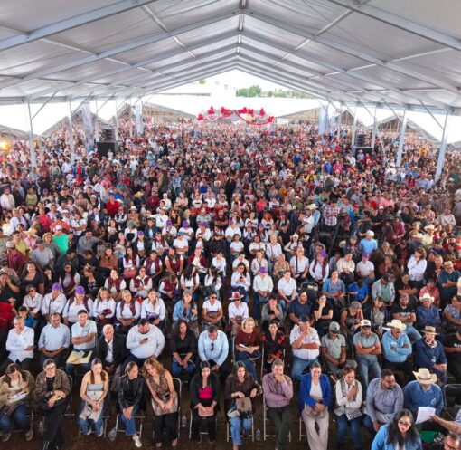 Asistentes al Foro Bienestar para Todas y Todos realizado en Fresnillo
