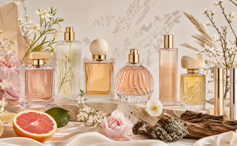 Coleccion de perfumes, body mist y atomizadores para layering