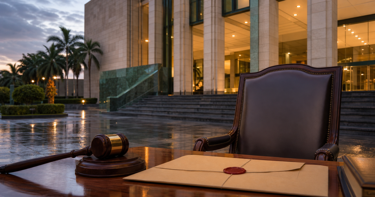 Silla vacía y documento legislativo representan la transición de gobierno en Sinaloa