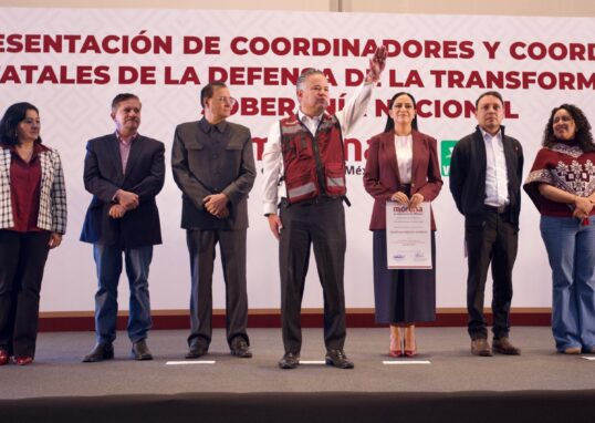 Santiago Nieto rinde protesta como coordinador de la transformación en Querétaro