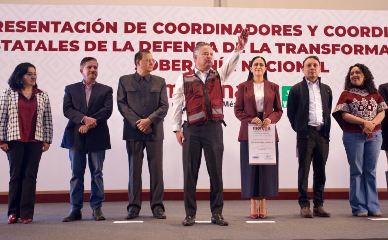 Santiago Nieto rinde protesta como coordinador de la transformación en Querétaro
