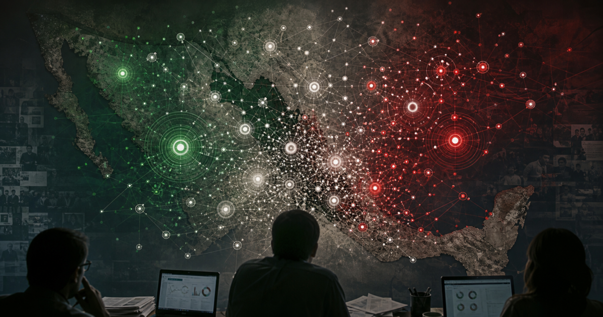 Red de interacciones digitales analizada por investigadores d