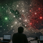 Red de interacciones digitales analizada por investigadores d