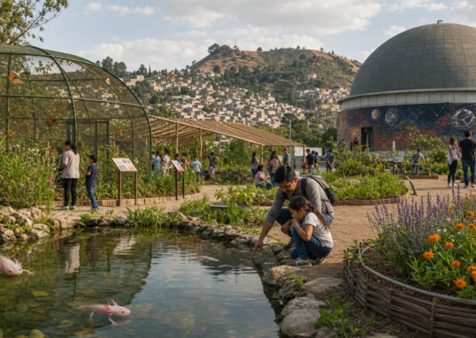 Parque comunitario y espacios de conservacion en Iztapalapa