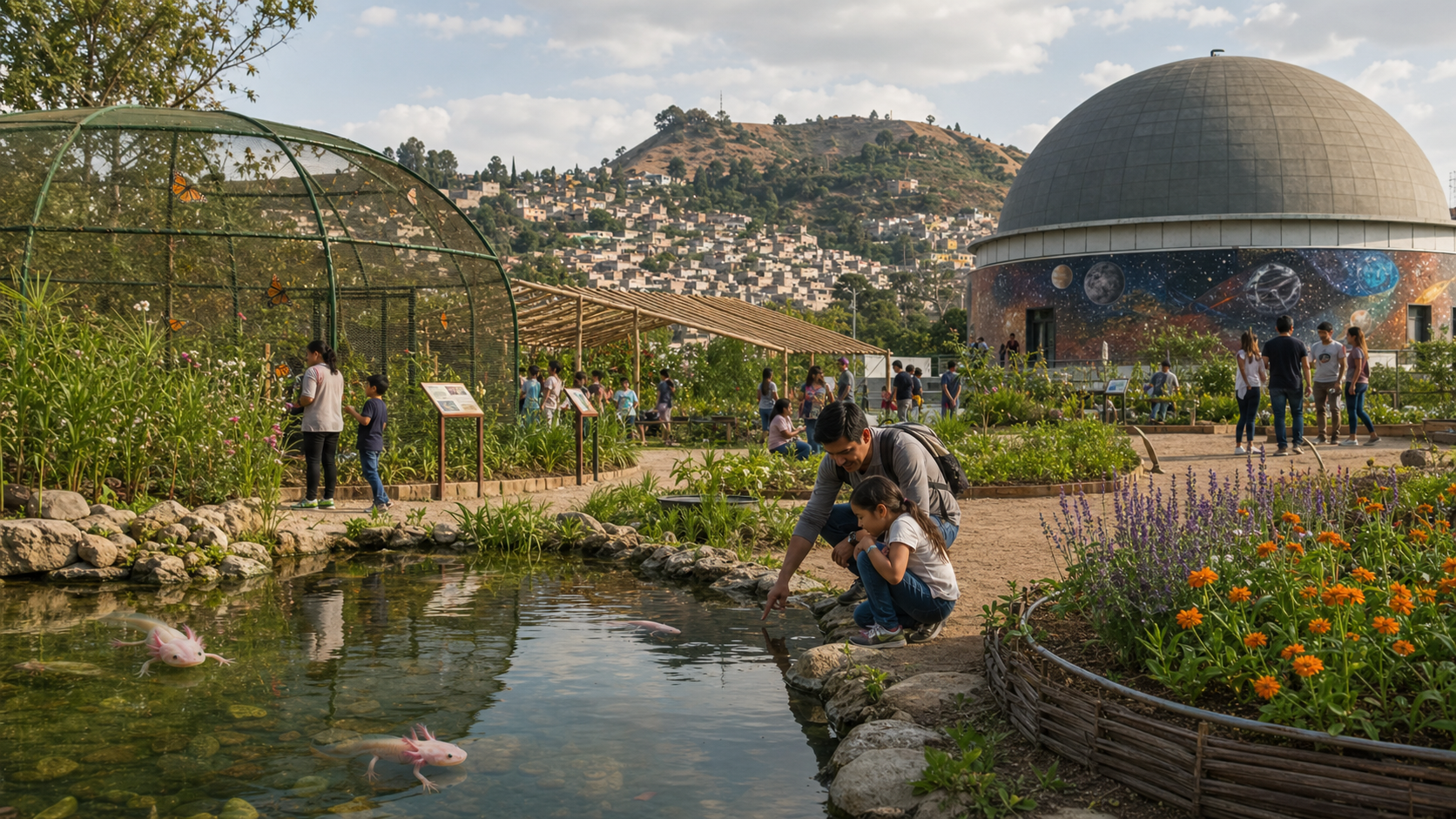 Parque comunitario y espacios de conservacion en Iztapalapa