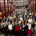 Personas asistentes al acto por el primer aniversario del Tribunal de Disciplina Judicial