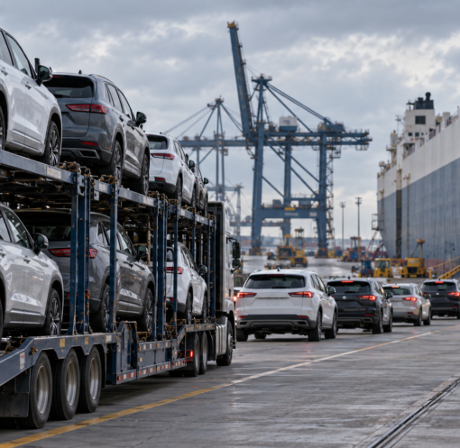 Terminal portuaria con contenedores, asociada a cadenas de suministro e inversión industrial