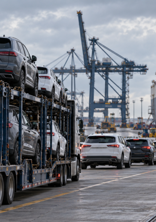 Terminal portuaria con contenedores, asociada a cadenas de suministro e inversión industrial