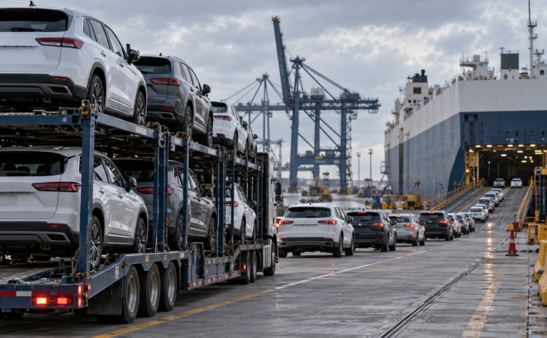 Terminal portuaria con contenedores, asociada a cadenas de suministro e inversión industrial